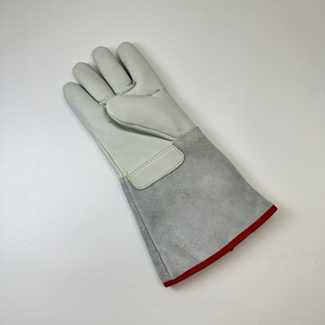 Article tendance : Gants de soudure en cuir pour la protection des mains, prix de gros, conception personnalisée, gants anti-coupure pour soudeurs TIG - Product Image 2