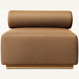 El sofá está hecho de madera de teca con cojines suaves, utilizado en la sala de estar, es duradero y hermoso. - Product Image 5