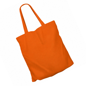 Sac de courses réutilisable en tissu de coton, confortable, de bonne qualité, couleur unie, prix abordable, avec longues poignées - Product Image 3