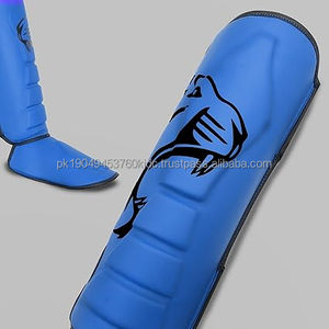 Người lớn trẻ em MMA <span class=keywords><strong>Shin</strong></span> mu bàn chân bảo vệ miếng đệm bảo vệ Kick Boxing Muay Thái đào tạo miếng đệm ống chân <span class=keywords><strong>UFC</strong></span> vật liệu PU - Product Image 3