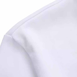 Camiseta Blanca de Manga Corta para Hombre con Estampado de Bosque, Cuello Redondo, Estilo Casual, Algodón Jersey, Corte Regular - Product Image 6