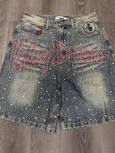 Pantalones Cortos de Mezclilla Retro para Hombre, de Cintura Media, Transpirables, de Secado Rápido, Estilo Urbano, Personalizados, del Fabricante - Product Image 3