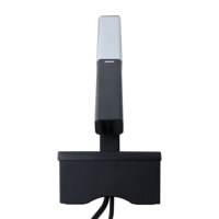 Support de microphone de conférence carré tout métal à hauteur réglable avec unité de chaise et option sans fil
