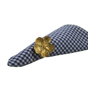 Accessoires de table en métal doré brillant, porte-serviettes, décoration de table, porte-mouchoirs pour restaurant, décoration de mariage - Product Image 3
