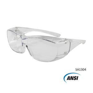 ANSI Z87+ Certified Safety Glasses Fit Over The Glasses Polycarbonate Anti-Fog Anti-Scratch ODM OEM - Product Image 1