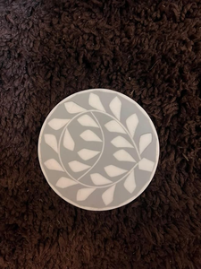 Sous-verre rectangulaire moderne de haute qualité, fait main en Inde, écologique, avec incrustation d'os, diamètre 4x4 pouces - Product Image 6