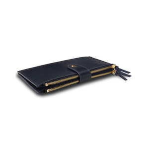 Factory Direct Leather <b>Smart</b> <b>Wallet</b> with Air Tag Slot RFID Aluminum Card Holder Custom Logo Pop Up Credit Card <b>Wallet</b> Genuine - Product Image 2