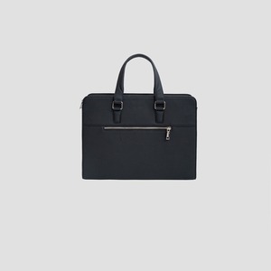 Bolso de Trabajo con Cierre, Maletín de Cuero para Hombre, Bolso de Hombro para Portátil, Bolso de Mano Profesional para Oficina - Product Image 1