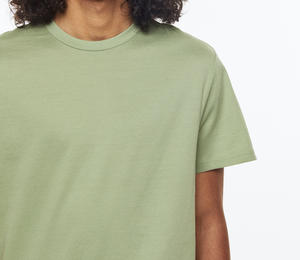 เสื้อยืดผู้ชายผ้าฝ้าย 100% สวมใส่สบาย ทรงหลวม พิมพ์ลายโลโก้ตามสั่ง เนื้อผ้าหนา 400GSM ระบายอากาศได้ดี - Product Image 2