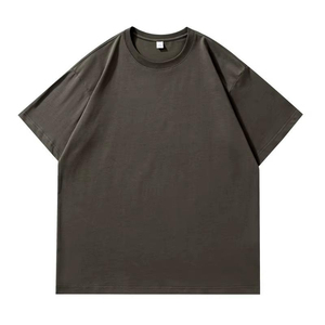 Camisetas de hombre con estampado 100% algodón, corte regular, manga normal, transpirables, unisex, diseño de hombros caídos, camisetas 100% algodón - Product Image 4