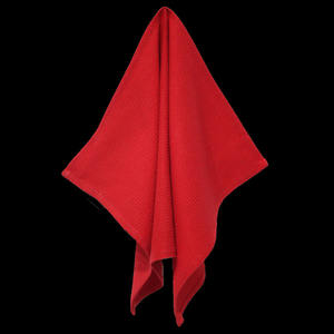 Serviette de cuisine de haute qualité 100% coton tissé, couleur unie, absorbante, durable, avec logo personnalisé - Product Image 1