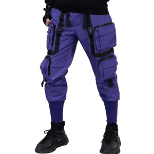 Pantalones Cargo de Alta Calidad para Hombre, 100% Algodón, Largos, Rectos, con Estampado, Tácticos, Casuales, para Exteriores, Estilo Urbano, Invierno - Product Image 3