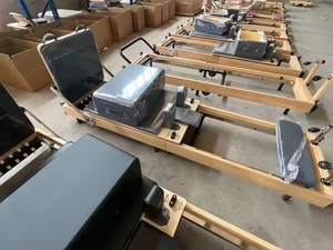 Máquina de Pilates Profesional de Tamaño Completo Personalizada, Resistente, con 6 Resortes, de Madera, Plegable <span class=keywords><strong>para</strong></span> Uso <span class=keywords><strong>en</strong></span> <span class=keywords><strong>Casa</strong></span> - Product Image 6