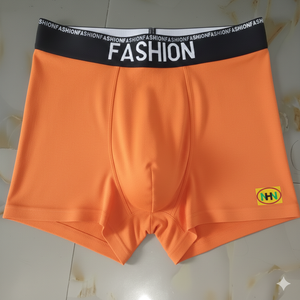 Calzoncillos bóxer personalizados para hombre, 100% algodón, color rojo sólido, calzoncillos bóxer y briefs personalizados con el mejor precio de Bangladesh - Product Image 5