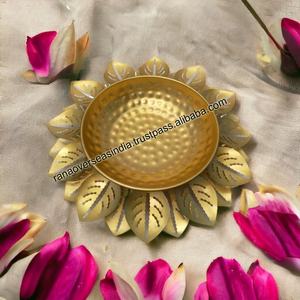 Bol Urli décoratif en fer de luxe de qualité supérieure parfait pour la pièce maîtresse de comptoir de décoration intérieure - Product Image 4