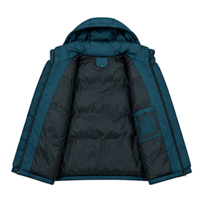 Warm Filling Practical Side Zip Pocket Design Winter Sports Men <b>Jacket</b> <b>Waterproof</b> Reversible Lightweight <b>Padding</b> Puffer <b>Jacket</b> - Product Image 4
