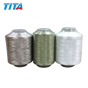 Hilo Trenzado de Poliéster Brillante DTY 100D/72F 200TPM Negro para Encaje y Tejido de Cinta - Product Image 3