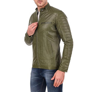 <b>Cheap</b> Price High Quality Men Leather <b>Jackets</b> New Arrival <b>Winter</b> Customized Color Front Logo Leather <b>Jacket</b> - Product Image 3