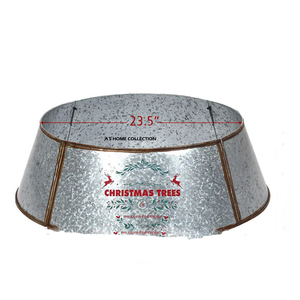 Most Selling Blank Sublimation Contemporary Metal <b>Tree</b> Collar Metal Christmas <b>Tree</b> Decoration Usage in Wholesale Cheap Price - Product Image 3
