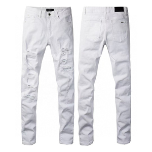 BEST ROCK INTERNATIONAL OEM/ODM Jeans de Mezclilla Azul para Hombre, Diseño Recto, Alta Calidad, Transpirables, Cintura Media, Ligeros - Product Image 2