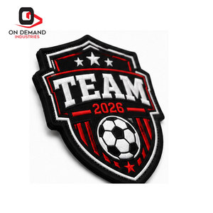 Écussons personnalisés en tissu avec logo d'équipe, finition de couture de qualité supérieure, à coudre, création artistique personnalisée, marque privée, prix d'usine - Product Image 4