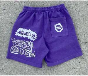 2025 Custom <b>Men's</b> <b>Sweat</b> <b>Shorts</b> Streetwear <b>Men</b> Vintage Sun Dye Fade Washed <b>Sweat</b> <b>Shorts</b> Raw Edge Y2K <b>Men</b> Summer Fleece <b>Shorts</b> - Product Image 2