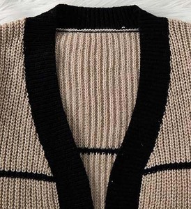 Sustainable Cotton Oversized Women Sweater Eco-friendly Knitted <b>Pullover</b> Breathable Autumn <b>Jumper</b> for Modern Ladies - Product Image 3