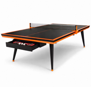Table de ping-pong design avec tiroir, table de tennis de table haut de gamme pour maisons de luxe, hôtels et zones de loisirs - Product Image 1