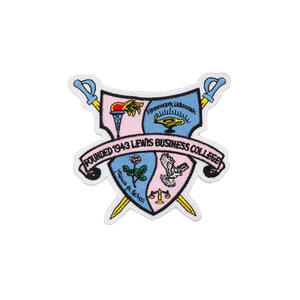 Parches con Logotipo Bordado en 2D de la Hermandad Universitaria Gamma Phi Delta - Product Image 1