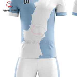 Maillots de foot personnalisés de qualité supérieure du Pakistan, prix bas, vente en gros d'usine, ensembles de maillots de foot. - Product Image 3