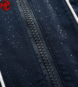 Chaqueta de Lluvia con Capucha y Cremallera para Hombre, Unisex, Otoño, Transpirable, de Forro Polar, Resistente al Viento, Informal, para Exteriores, Peso de la Tela 160g - Product Image 4