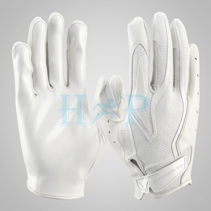 Gants de receveur de football américain à adhérence améliorée, avec logo personnalisé imprimé, marque privée - Product Image 2