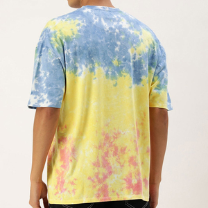 Camisetas Tie Dye de Última Moda para Hombre, Fabricadas en Pakistán, 100% Algodón, Colores Personalizados, Secado Rápido y Transpirables, Corte Holgado - Product Image 6