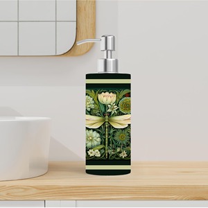 Distributeur de lotion à motif floral, pompe à lotion élégante, accessoire de salle de bain parfait pour la maison et les cadeaux, fabriqué en Inde - Product Image 5