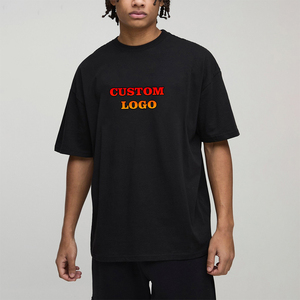 เสื้อเจอร์ซีย์ทรงบ็อกซี่ฟิตสำหรับผู้ชาย ผ้าฝ้าย 100% เสื้อเจอร์ซีย์ทรงบ็อกซี่ฟิตแบบโอเวอร์ไซส์ เสื้อเจอร์ซีย์ทรงบ็อกซี่ฟิตสำหรับเล่นกีฬาสำหรับผู้ชาย - Product Image 1