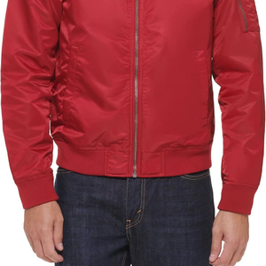 Veste en satin personnalisée avec logo |   Vestes à col montant de style streetwear OEM/ODM pour hommes et femmes |   Fabricant exportateur de haute qualité - Product Image 6