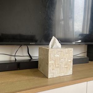 Caja de pañuelos de lujo para el hogar, hotel, oficina, coche, cocina, baño, decoración de mesa y accesorios diarios de alta calidad - Product Image 1