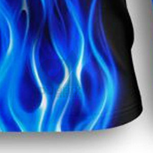 Breathable Quick Dry Men's Shooting Shirts Low MOQ Solid Color Sublimation Design High Quality 260 - Product Image 6