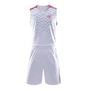 Ensemble d'uniformes de basketball en polyester respirant à séchage rapide pour les matchs d'été et les entraînements en plein air - Product Image 1