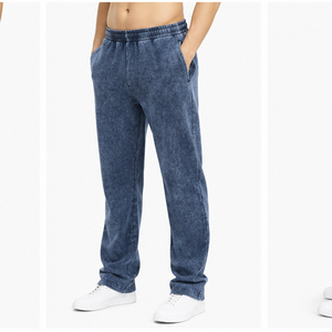 Pantalones Jogger de Algodón con Lavado Ácido Personalizado, Estilo Vintage, Ajuste Holgado, Ropa Casual Urbana para Uso Diario, Proveedor Mayorista de Ropa - Product Image 6