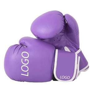 Gants de boxe à lacets 10 oz pour Muay Thai, Kickboxing, MMA, Sparring, Entraînement - Product Image 5