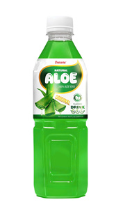 Boisson aromatisée à l'aloe vera naturel, mangue, pastèque ou litchi, sans sucre, en bouteille PET de 500 ml, OEM/ODM - Product Image 4