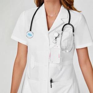 Bata de Laboratorio de Diseño para Mujer, Conjunto de Uniformes Médicos, Bata de Enfermería Impermeable - Product Image 2
