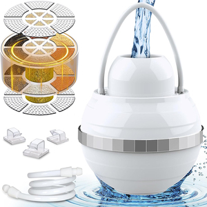 Tùy chỉnh Hot Bán vòi hoa sen và tap lọc bồn tắm tắm Bóng Lọc nước cho bồn tắm vòi Loại bỏ Clo cho nước cứng - Product Image 1