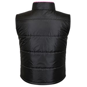 Gilet matelassé noir pour femme, sans manches, veste décontractée d'extérieur, vêtement léger et chaud, mode, vente en gros - Product Image 2