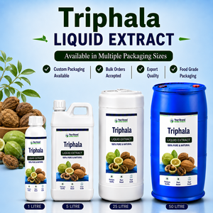 Extrait liquide de Triphala, complément alimentaire à base de plantes, teinture orale, qualité alimentaire, approvisionnement en vrac, emballage personnalisé - Product Image 1