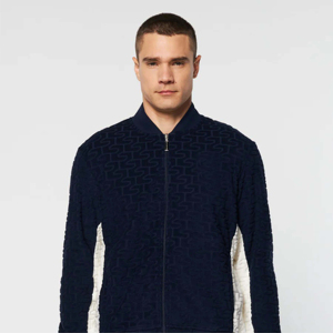 Casual High Street Embroidered Logo Patches Bomber <b>Jacket</b> <b>Men</b> Casual Ribbed Collar <b>Lightweight</b> Windproof Bomber <b>Jacket</b> - Product Image 5