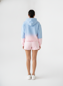 เสื้อฮู้ดผู้หญิงสไตล์ Styliro แบบ Color Block มีกระเป๋า ผ้าฟลีซ 100% ผ้าฝ้าย ปักลาย สวมใส่สบายสำหรับฤดูหนาว - Product Image 2