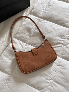 Brown Pattern PU <b>Leather</b> Gothic Style Waterproof Shoulder Bag Underarm <b>Handbag</b> Zipper Closure Daily Christmas Halloween Birthday - Product Image 1