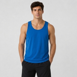 Chaleco Moderno sin Mangas para Hombre, Suave, Transpirable, Ligero, Estilo Deportivo, Informal, para Uso Diario, Verano, Camiseta sin Mangas Cómoda, 100% Algodón - Product Image 5